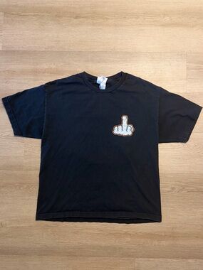 Y2K Middle Finger t-shirt
